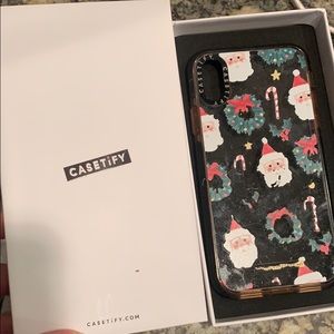 iPhone XS Santa Claus cell phone case